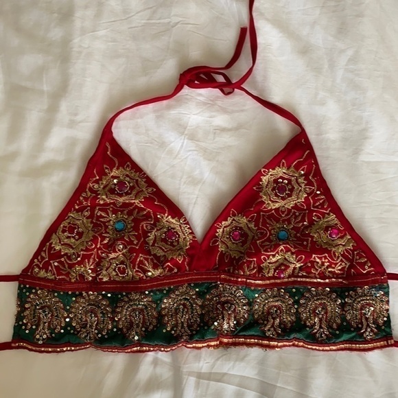 Shakti Clothing Tops - Shakti Top Bralette Boho Gypsy Festival OOAK